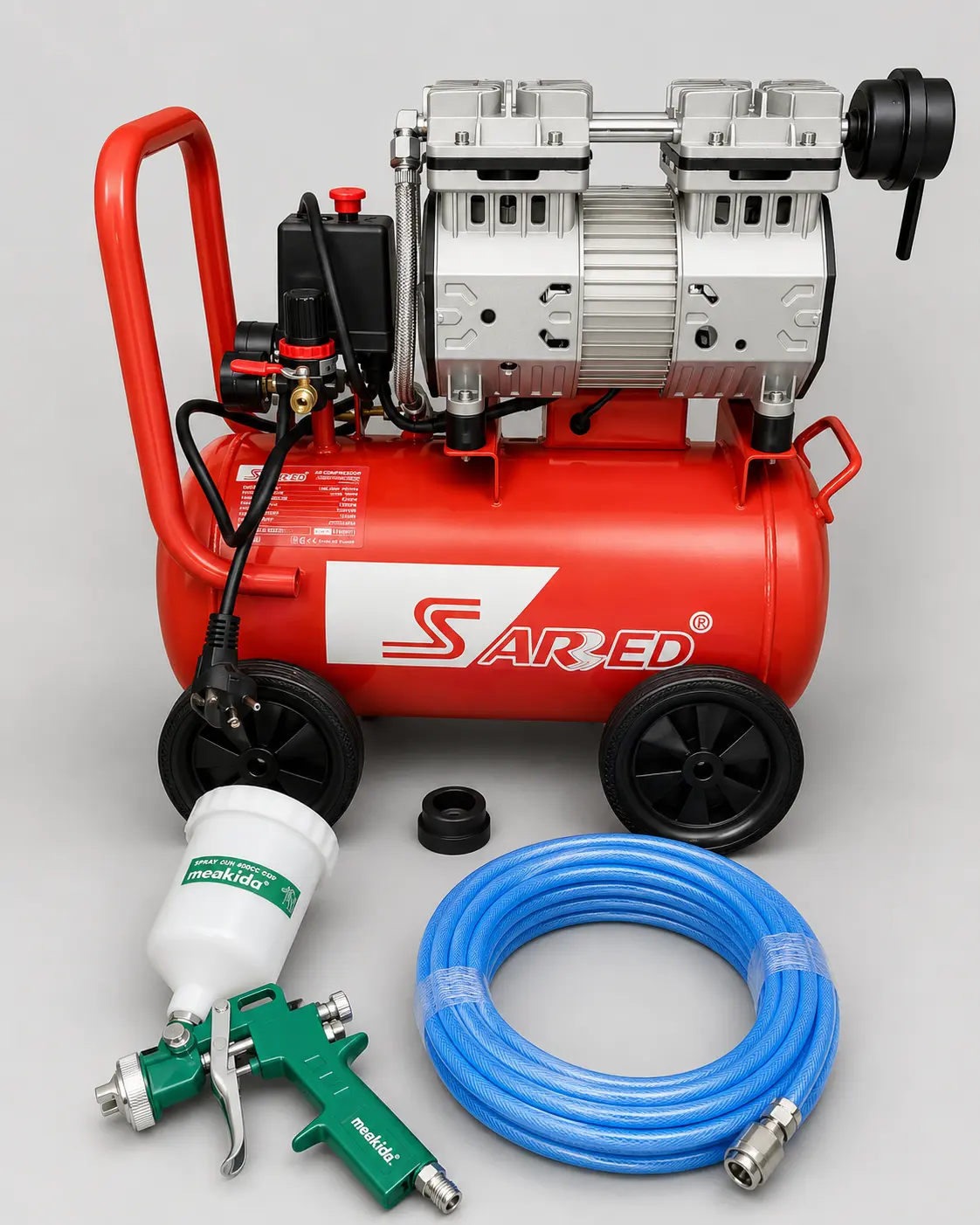 Silent Portable Air Compressor — Air & Power machine by ToolDaan